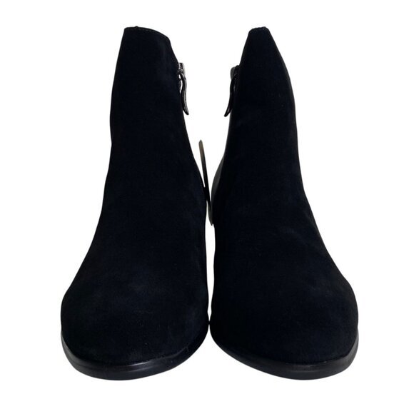 AquaDiva Women'sl Leather and Neoprene Water Resistant Ankle Boots Size 10 - Picture 4 of 11